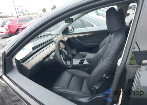 2025 Tesla Model Y Long Range Dual Motor All-Wheel Drive from USA, damaged, VIN 7SAYGAEE5SF216913